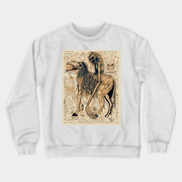 Nuckelavee - Wilting Crewneck Sweatshirt by Ballyraven